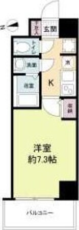 スペーシア江坂南金田の物件間取画像